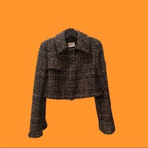 Cropped akris blazer